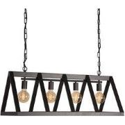 LABEL51 Hanglamp Roof - Zwart - Metaal