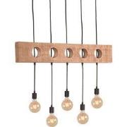 LABEL51 Hanglamp Timber - Zwart - Metaal