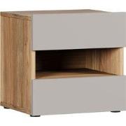 Meubella - Nachtkastje Innocent - Eiken - 46 cm