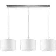 hanglamp beam 3 bling Ø 35 cm - wit