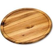 FSC® Acazia houten Pizzabord Ø32 Cm - Acazia Hout - Pizzaplaat - Pizza...