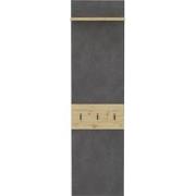 Garderobe voordeur 1 plank 3 haken Verona 3 - H188 cm