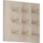 Wandplank met 9 haken - SPOT