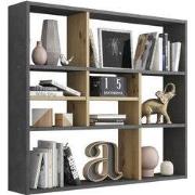 Wandplank 9 compartimenten L90 cm - Mika