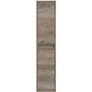 Hangende kolomkast met 2 deuren, H140 cm