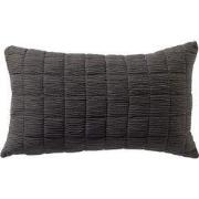 Dutch Decor REZA - Kussenhoes 30x50 cm - Charcoal Gray - antraciet - D...