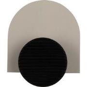 Present Time - Coat Hanger Single Knob - Warmgrijs