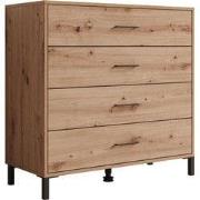 Meubella - Ladekast Vidor - Eiken - 93 cm