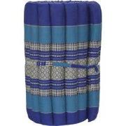 Fine Asianliving Thaise Mat Oprolbaar Matras 190x50x4.5cm Oceaan Blauw