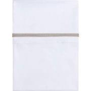 Baby's Only Wieglaken gebreide bies - Leem/Wit - 80x100 cm - 100% egyp...