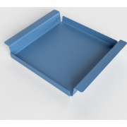 Dienblad Small Duifblauw