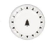 Plate - Xmas Tree - Newbone China - 19,5x19,5x1,2cm