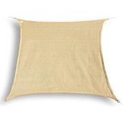 hanSe® Schaduwdoek Vierkant Waterdoorlatend 4,5x4,5 m Zonnedoek Zand