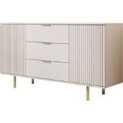 Meubella - Dressoir Nicola - Beige - 150 cm