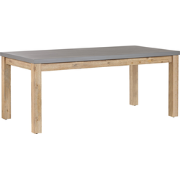OSTUNI  - Tuintafel - Grijs - 90 x 180 cm - Vezelcement