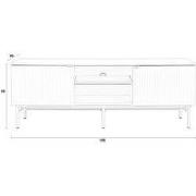Housecraft Living Cayo Dressoir/ Kast Laag Wit