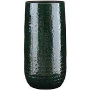 Mica Decorations Floyd Ronde Vaas - H50 x Ø25 cm - Keramiek - Groen