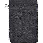 Twentse Damast Washandjes 6 stuks - Antraciet