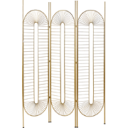 NOALE - Kamerscherm - Goud - Metaal