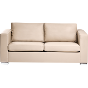 HELSINKI  - Driezitsbank - Beige - Leer