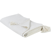 LINDULA - Sprei - Gebroken wit - 220 x 200 cm - Katoen