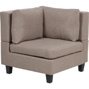 UNSTAD - Hoekstuk - Bruin - Polyester