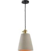 QUVIO Hanglamp beton langwerpig grijs - QUV5094L-GREY