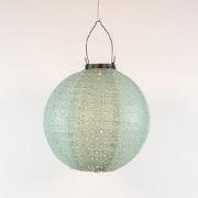 Solar lampion 25 cm sage groen/marrakesh