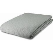 Zydante Home® Bedsprei Incl. 2 Hoezen -Zilver Flowers - 220x240 cm + 2...