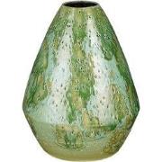 Mica Decorations Harris Vaas - 23x23x30 cm - Keramiek - Groen