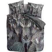 100% Microvezel dekbedovertrekset Savanna Stripes - 140x200/220 + 1*60...