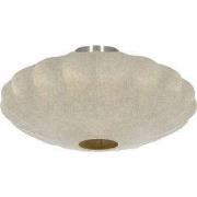 Light & Living - plafonniere - Fay - beige - kunststof - plafonnière -...