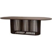 Eettafel Donkerbruin Mangohout - 200x110x76cm - Ferran