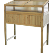 HIXA Kweekbak - op poten - Moestuin - met Deksel - voor Zaden & Plante...