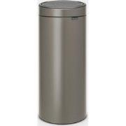 Touch Bin New afvalemmer, 30 liter, kunststof binnenemmer - Platinum