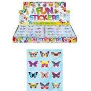 120 Stuks - Fun Stickers - Vlinders Stickervellen - Sticker Vlinder - ...