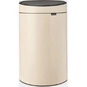 Touch Bin New afvalemmer, 40 liter, kunststof binnenemmer - Soft Beige