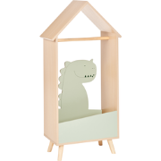 DURANGO - Kledingkast - Lichtbruin/Lichtgroen - MDF