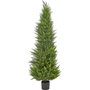 CEDAR TREE - Kunstplant - Groen - 153 cm - Synthetisch
