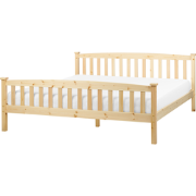 GIVERNY - Bed - Lichthout - 180 x 200 cm - Dennenhout