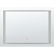 EYRE - LED-spiegel - Zilver - Synthetisch materiaal