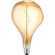 Edison Vintage LED filament lichtbron Flex - Amber - Blown - Retro LED...