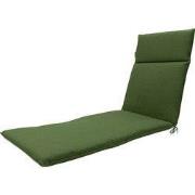 Madison - Ligbedkussen Moss green canvas eco+ - Ca. 190x60 cm