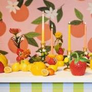 URBANJNGL - Candle Holder - Lime Gold