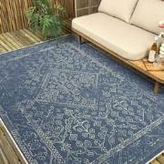 Buitenkleed Nova blauw - Interieur05 - Polypropyleen