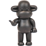 Ornament - Hang Loose Monkey Figurine 'The Legend' - Polyresin - Black...