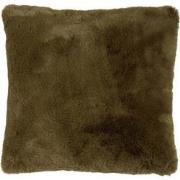 Dutch Decor ZAYA - Sierkussen 60x60 cm - bontlook - effen kleur - Mili...