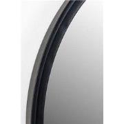 Spiegel Zwart Ø60cm - Spiegel Matz