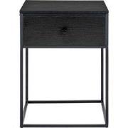 House Nordic Nachtkastje Vita 1 Lade Zwart