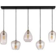 Hanglamp Mix Transparant - 5-Lichts - 150x120x20cm